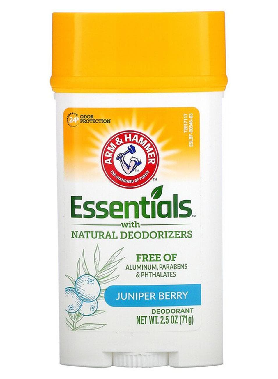 Essentials Solid Deodorant Yellow/White 71grams