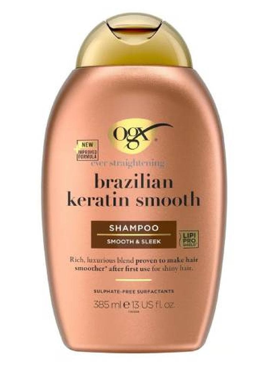 Ever Straightening+ Brazilian Keratin Smooth Shampoo Beige 385ml