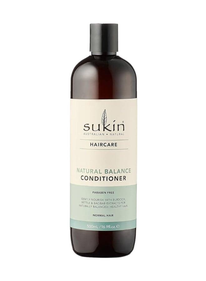 Sukin Natural Balance Conditioner, Nourishes & Hydrates 500ml