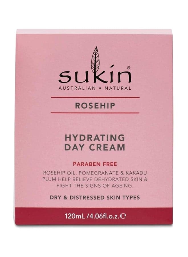Rosehip Hydrating Day Cream For Dry And Distressed Skin Types 120ml