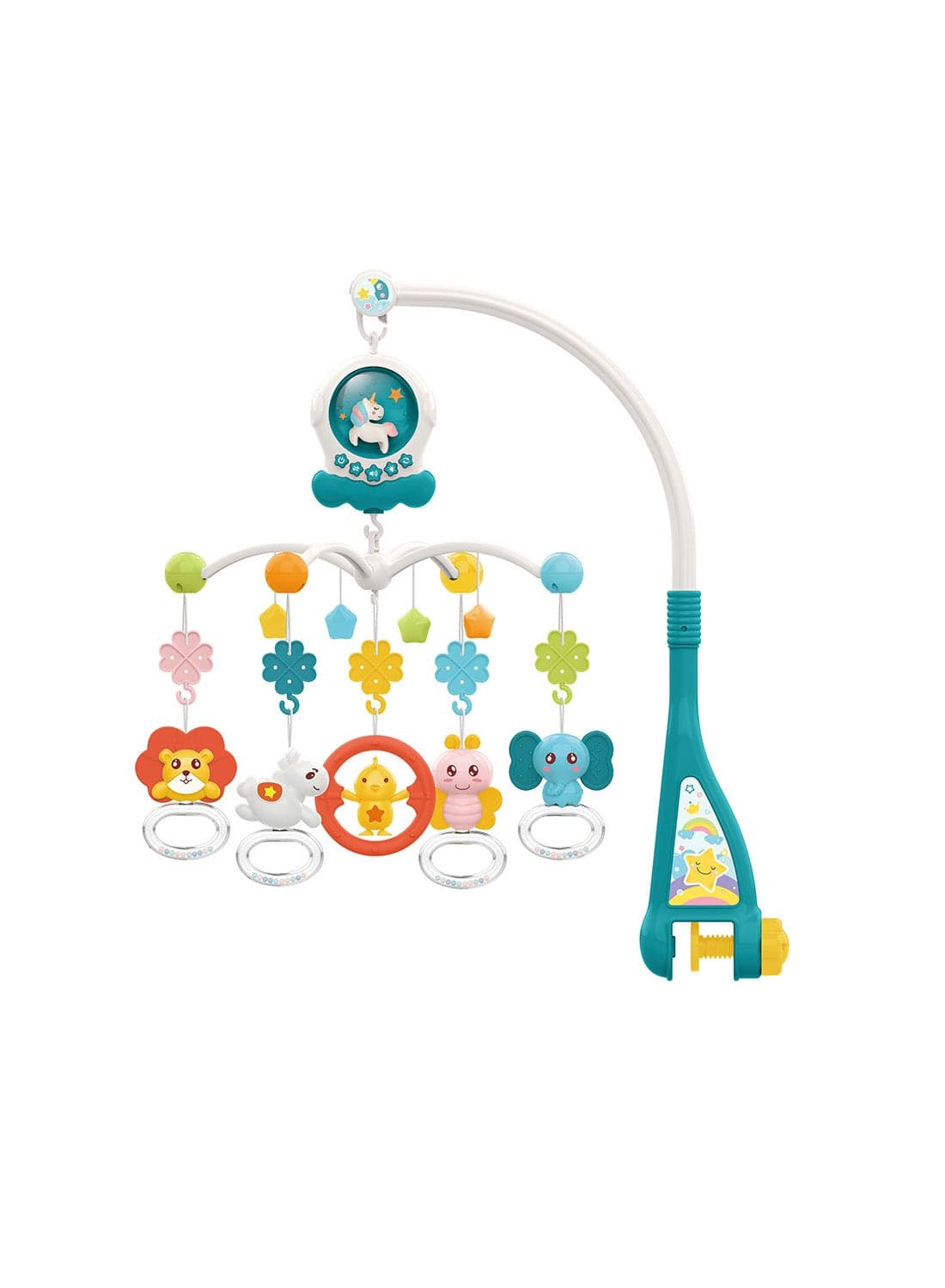 Musical Baby Mobile with Remote – Educational Sleep, Music & Projection Toy, Baby Shower Gift