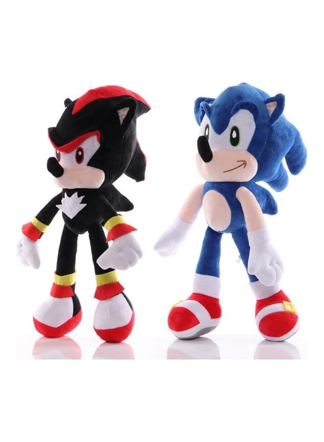 Super Sonic Inspired Soft Toys 2 Pcs Collection 45cm