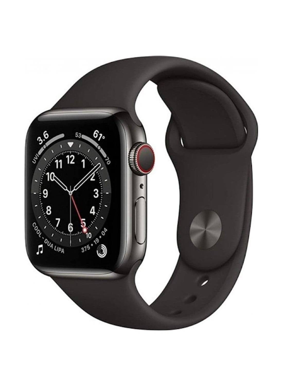 Bluetooth Full Touch Call Smartwatch With Replaceable Strap Black