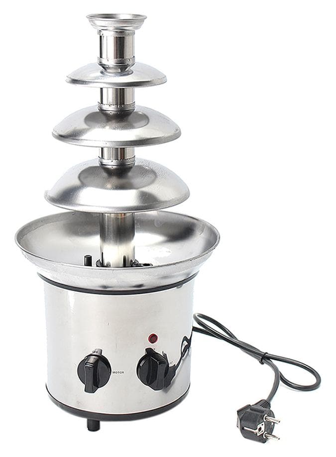 Chocolate Fountain Waterfall Melting Machine 170 W NE-2321 White