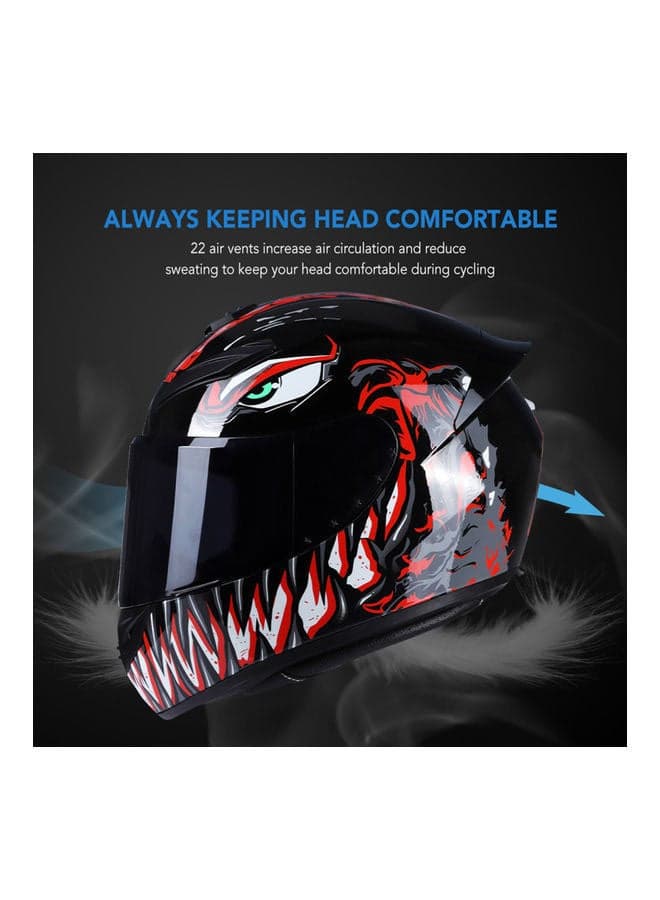 Motorcycle Full Face Cover Helmet