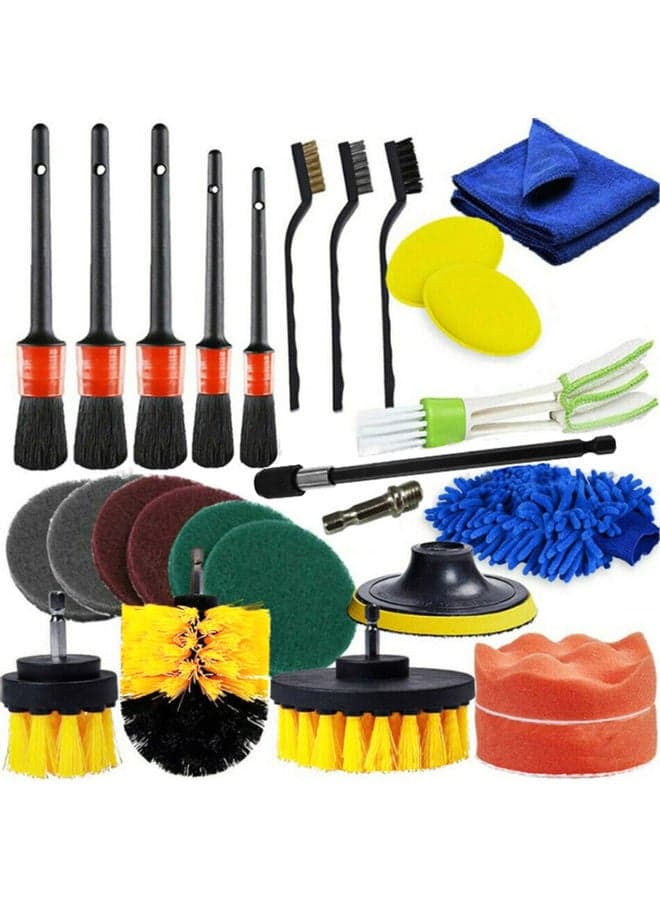 26-Piece Drill Brush Attachments Set
