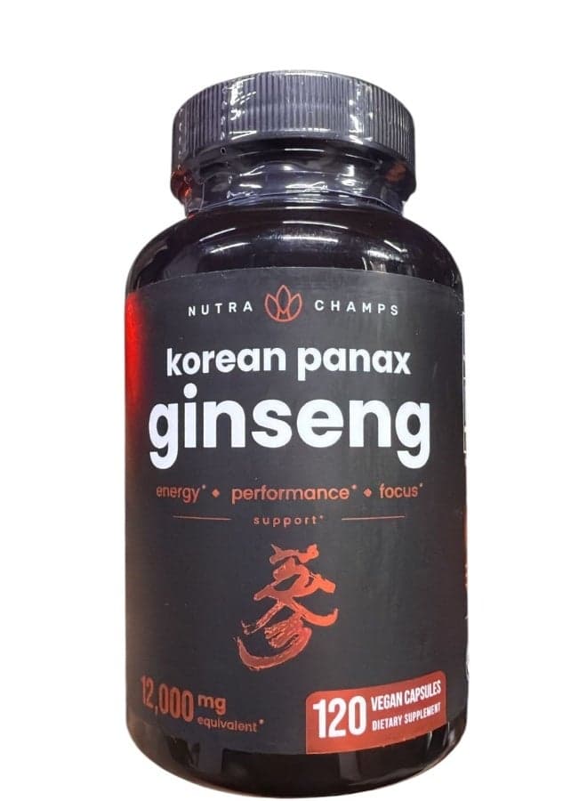 Korean Panax Ginseng 120 caps