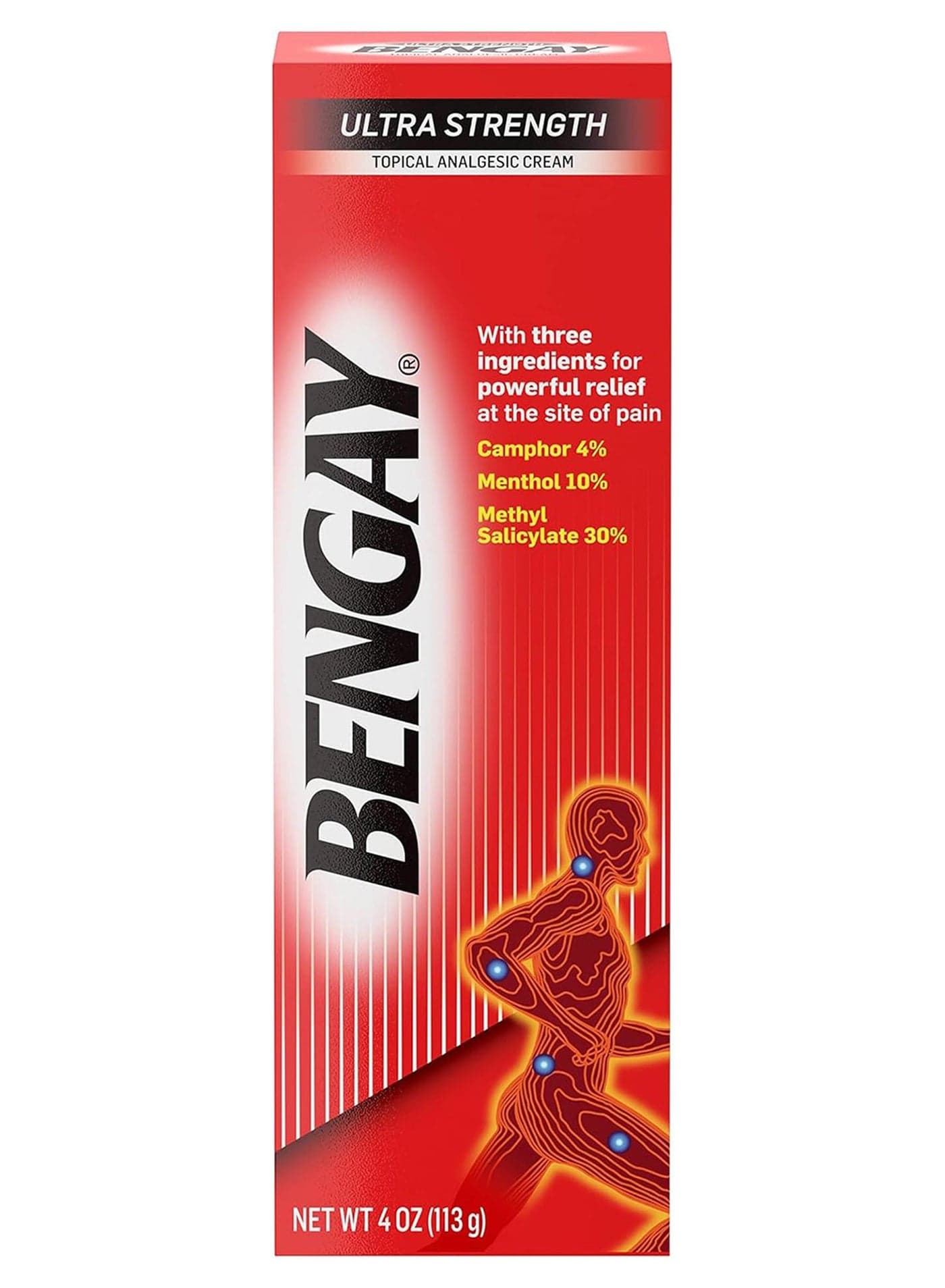 Ultra Strength Topical Analgesic Cream 4 oz