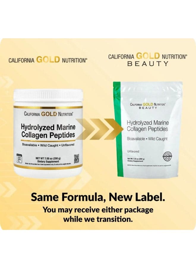 Hydrolyzed Marine Collagen Peptides