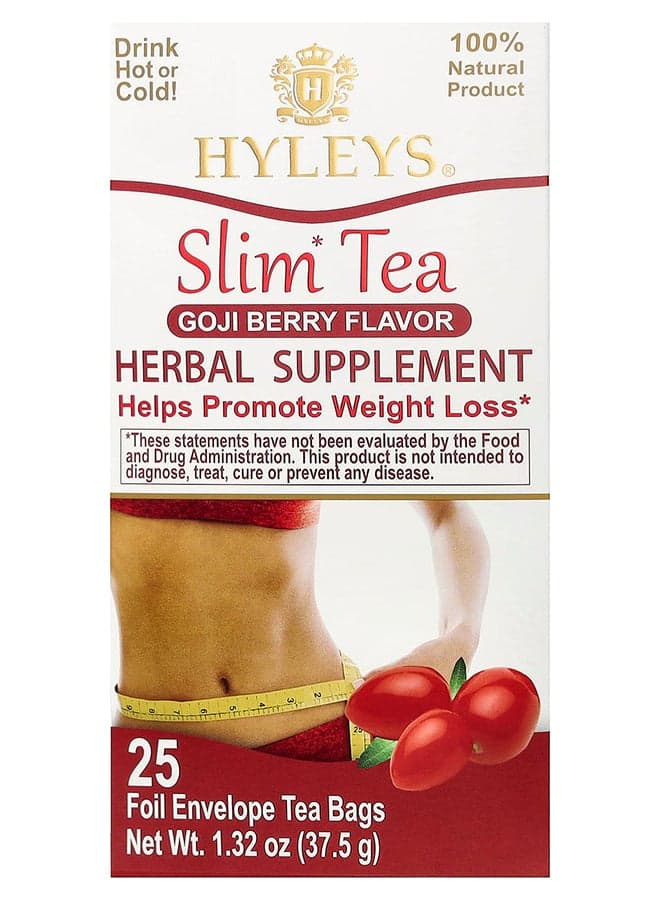 25 Bags Slim Tea - Goji Berry Flavor
