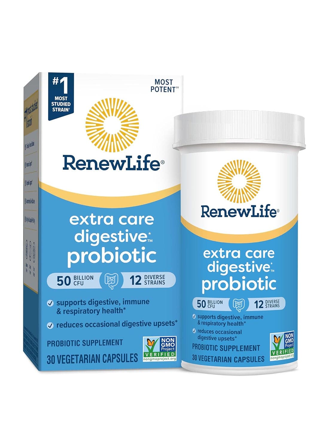 Renew Life, Ultimate Flora™ Probiotic, 50 Billion CFU, 30 Delayed Release Vegan Capsules