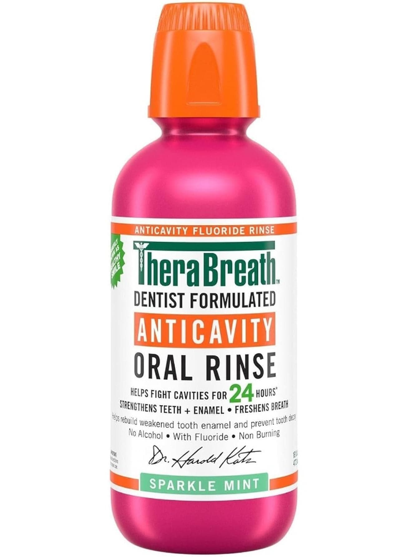 Anticavity Oral Rinse Sparkle Mint 16 fl oz 473ml