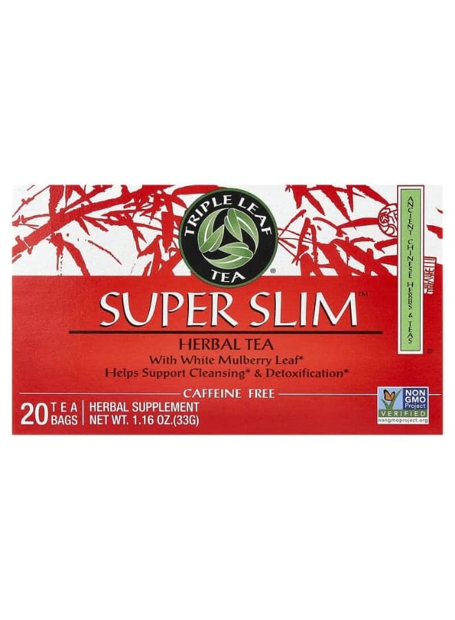 Pack of 20 - Super Slim Herbal Tea Bags