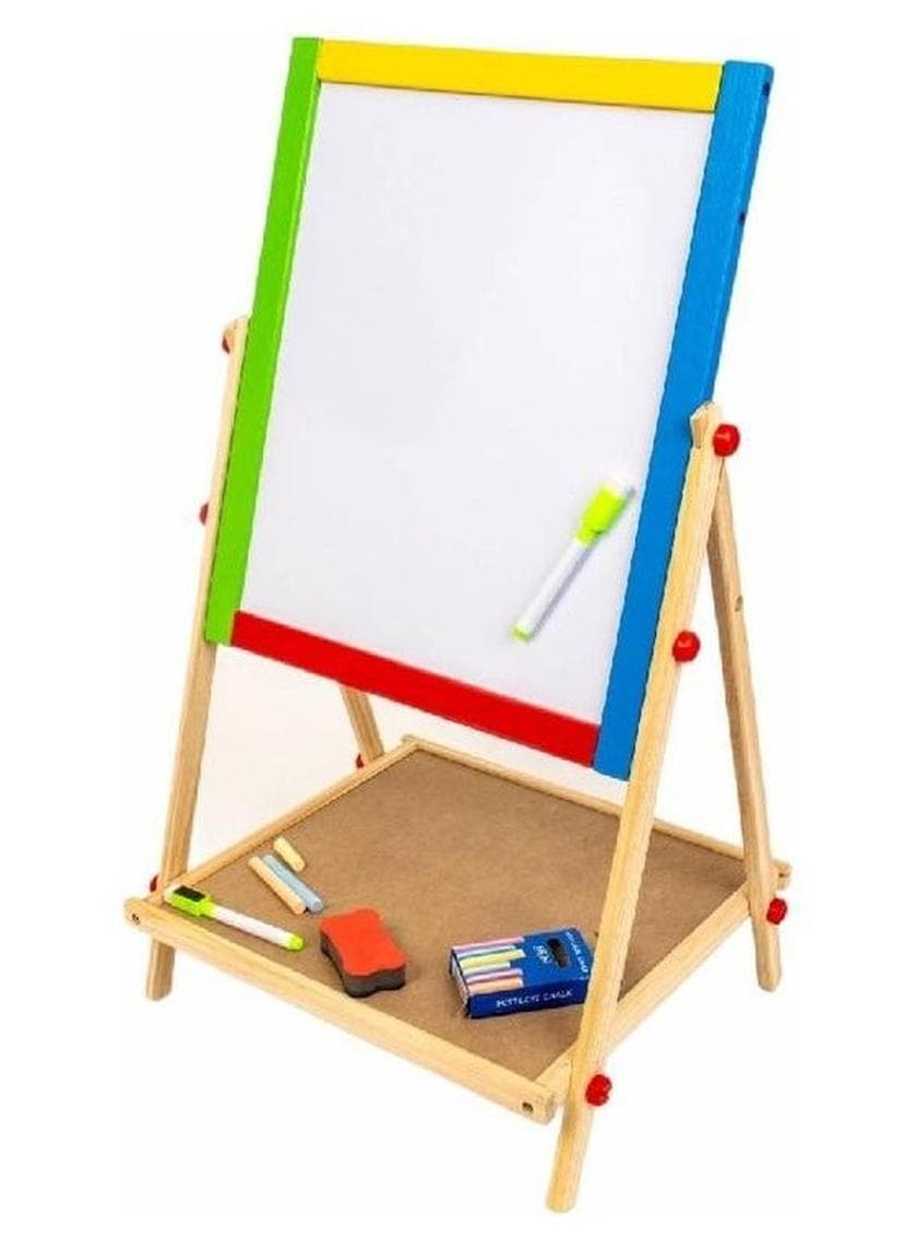 Magnetic Whiteboard with Frame and Stand