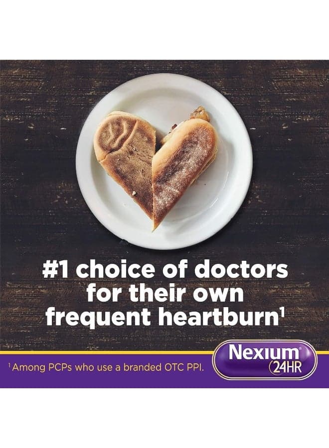 24HR Acid Reducer Heartburn Relief 42 Capsules