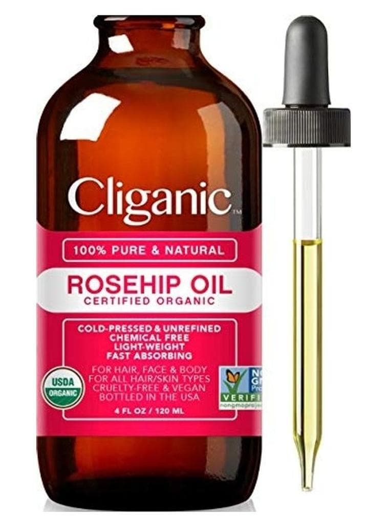 Organic Rosehip Seed Oil Yellow 120ml