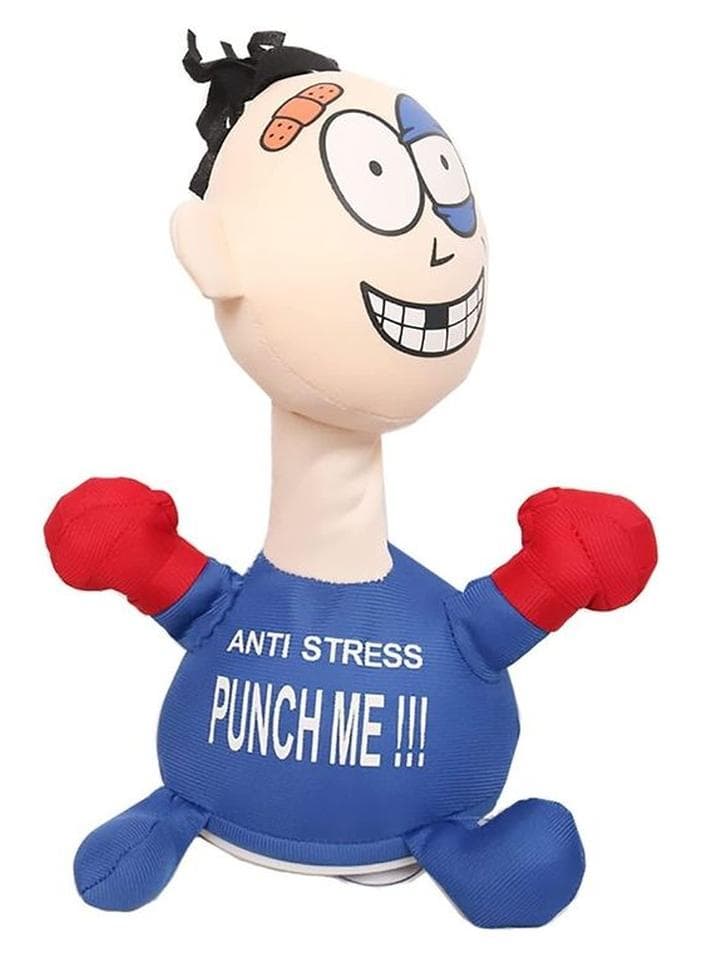 Funny Anti Stress Punch Me Screaming Toy 30cm
