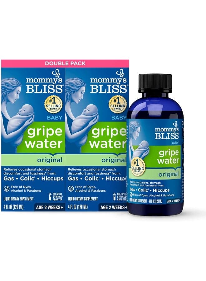 Pack Of 2 Baby Gripe Water Original 2X4 Fl Oz