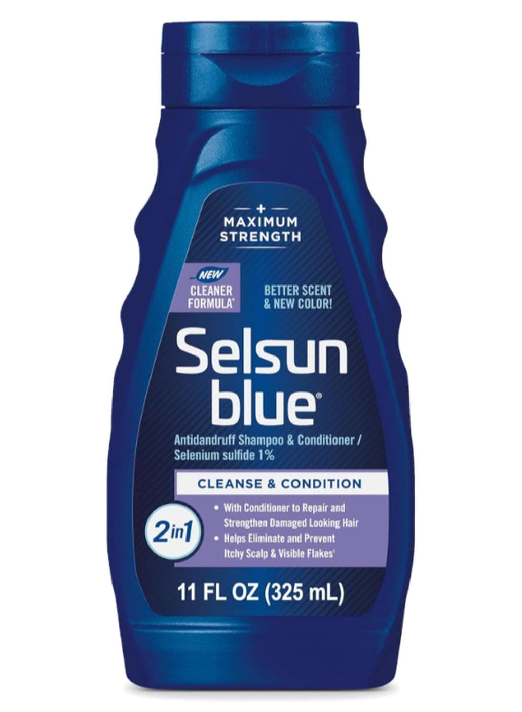 2-in-1 Anti-dandruff Shampoo & Conditioner Blue 325ml