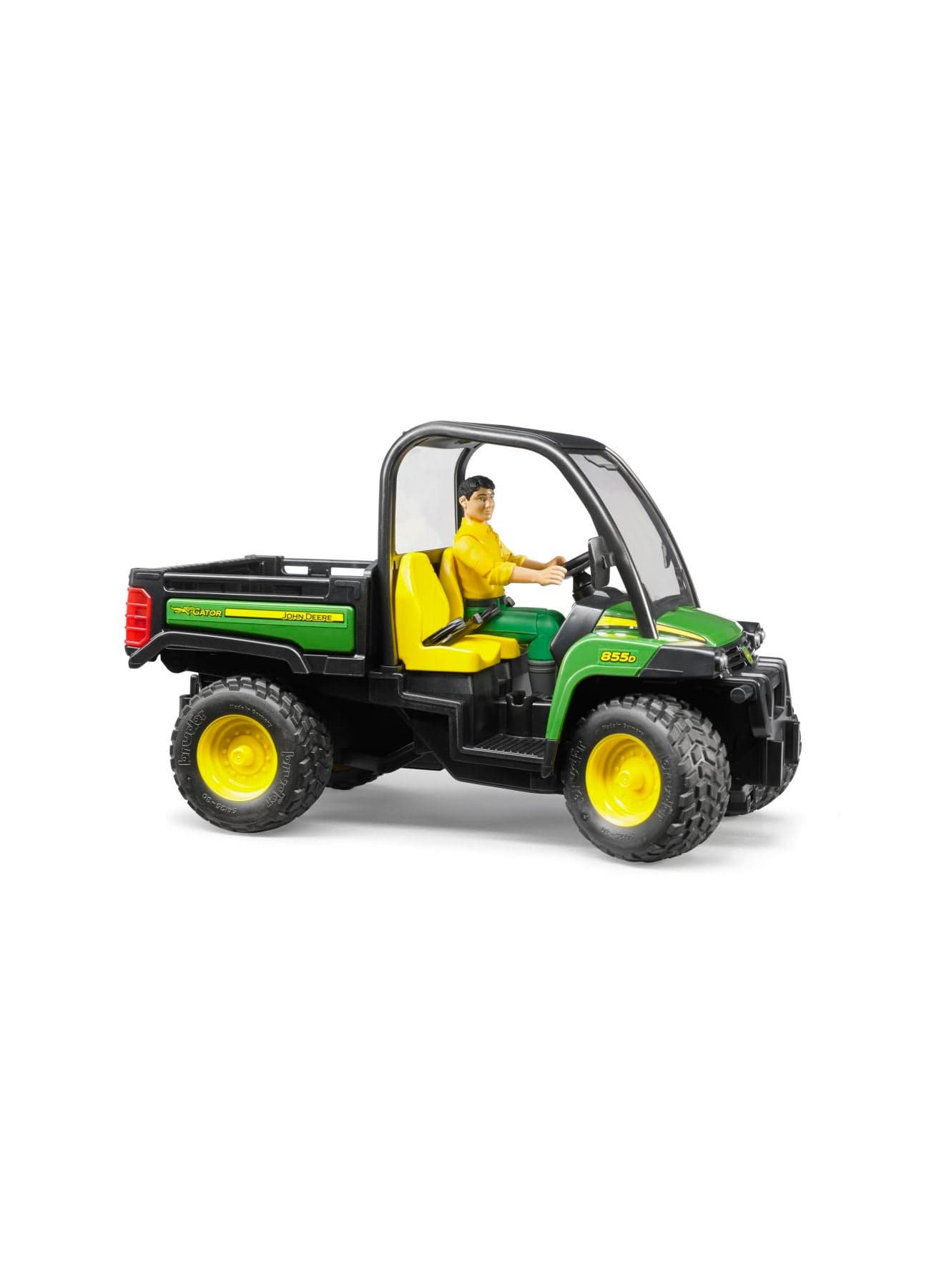 John Deere Gator XUV 855D With Driver Green