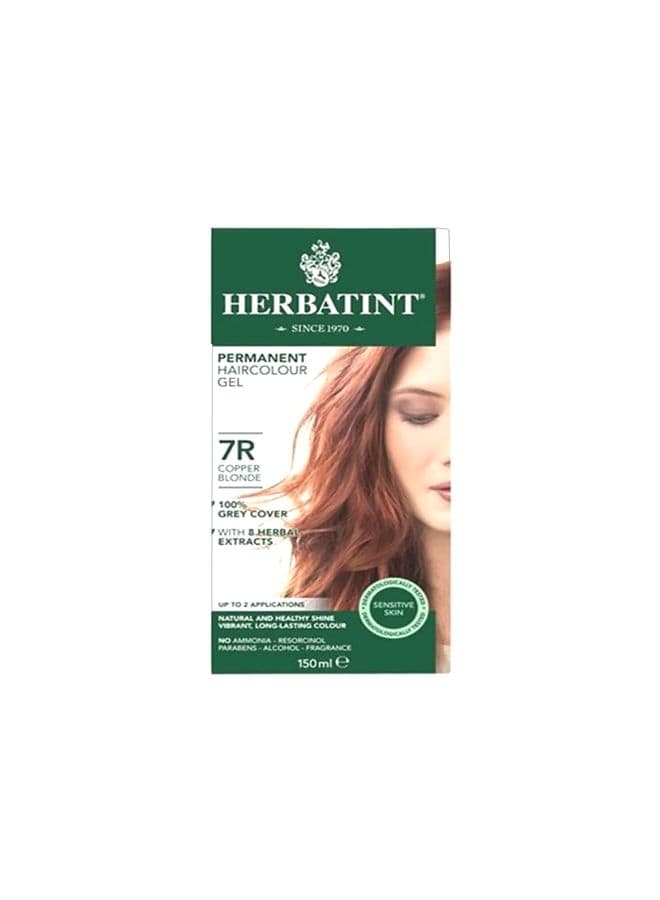 Hair Colour Gel 7R Copper Blonde 150ml