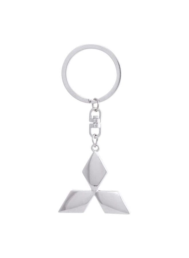 Zinc Mitsubishi Emblem Keychain