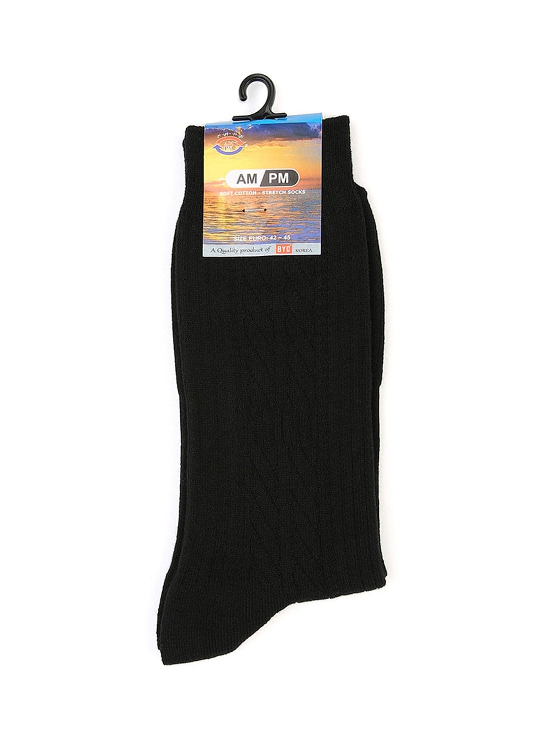 Regular Mid Length Socks Black