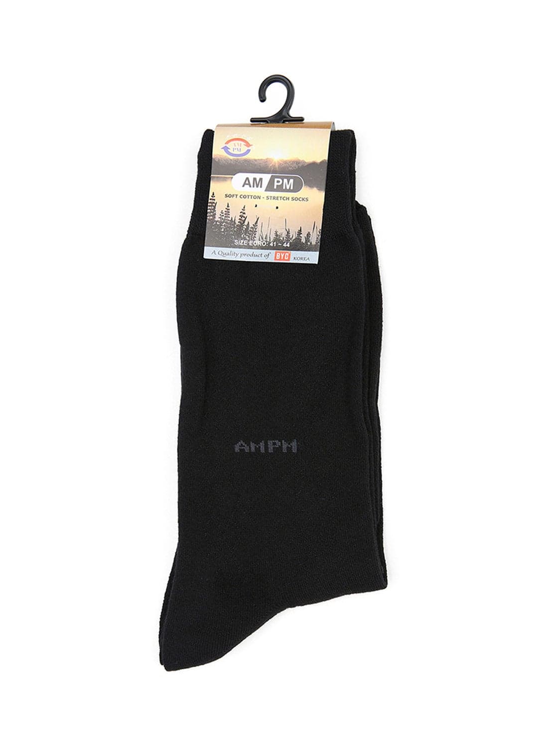 Regular Stretchable Socks Black