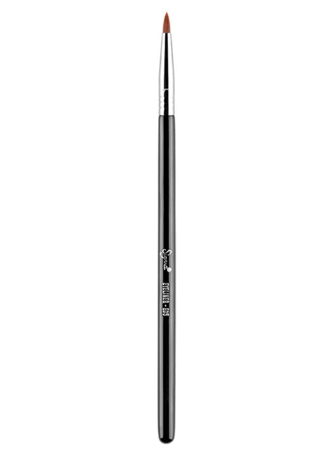 E05 Eye Liner Brush Black/Silver