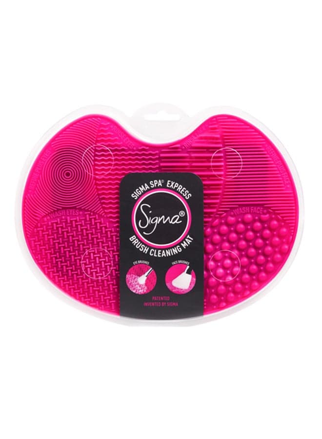 Spa Express Brush Cleaning Mat Pink