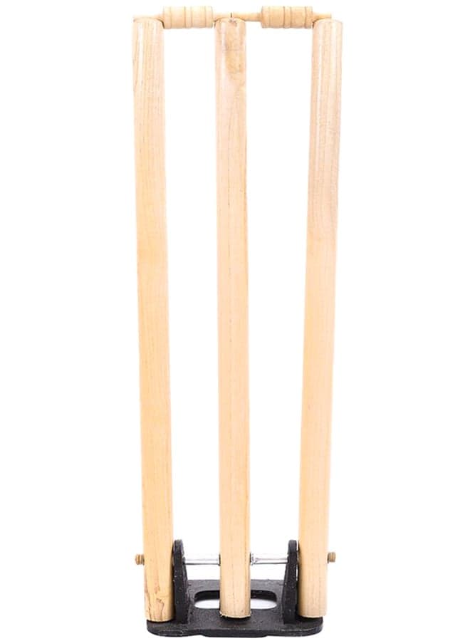 Cricket Stumps With Spring Stand 28inch
