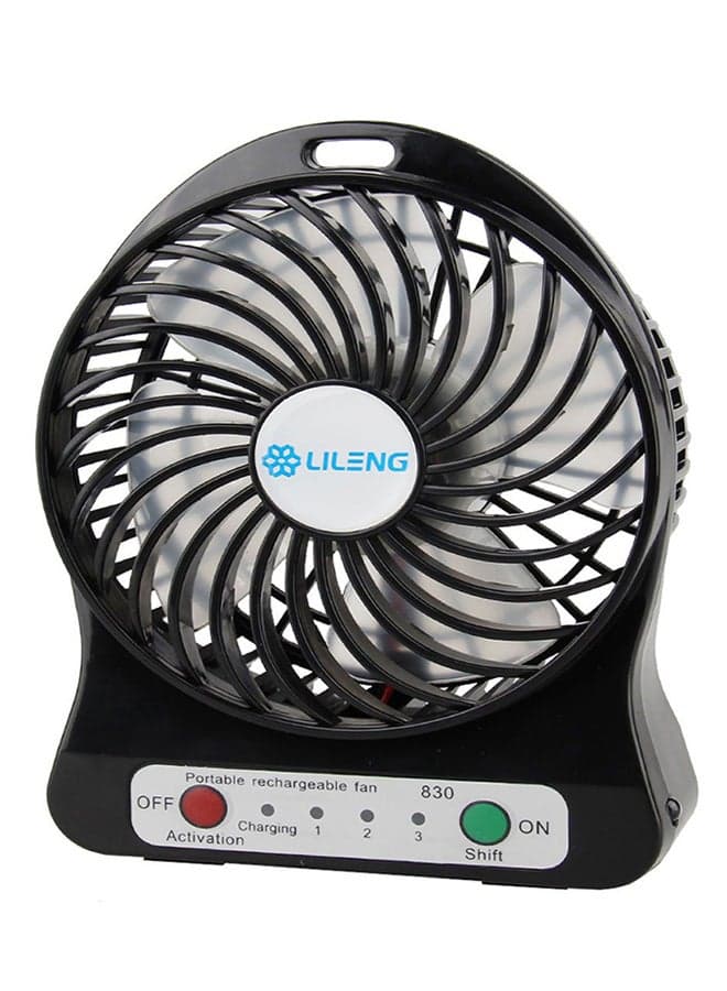Mini USB Handheld Fan 3 GEAR Black