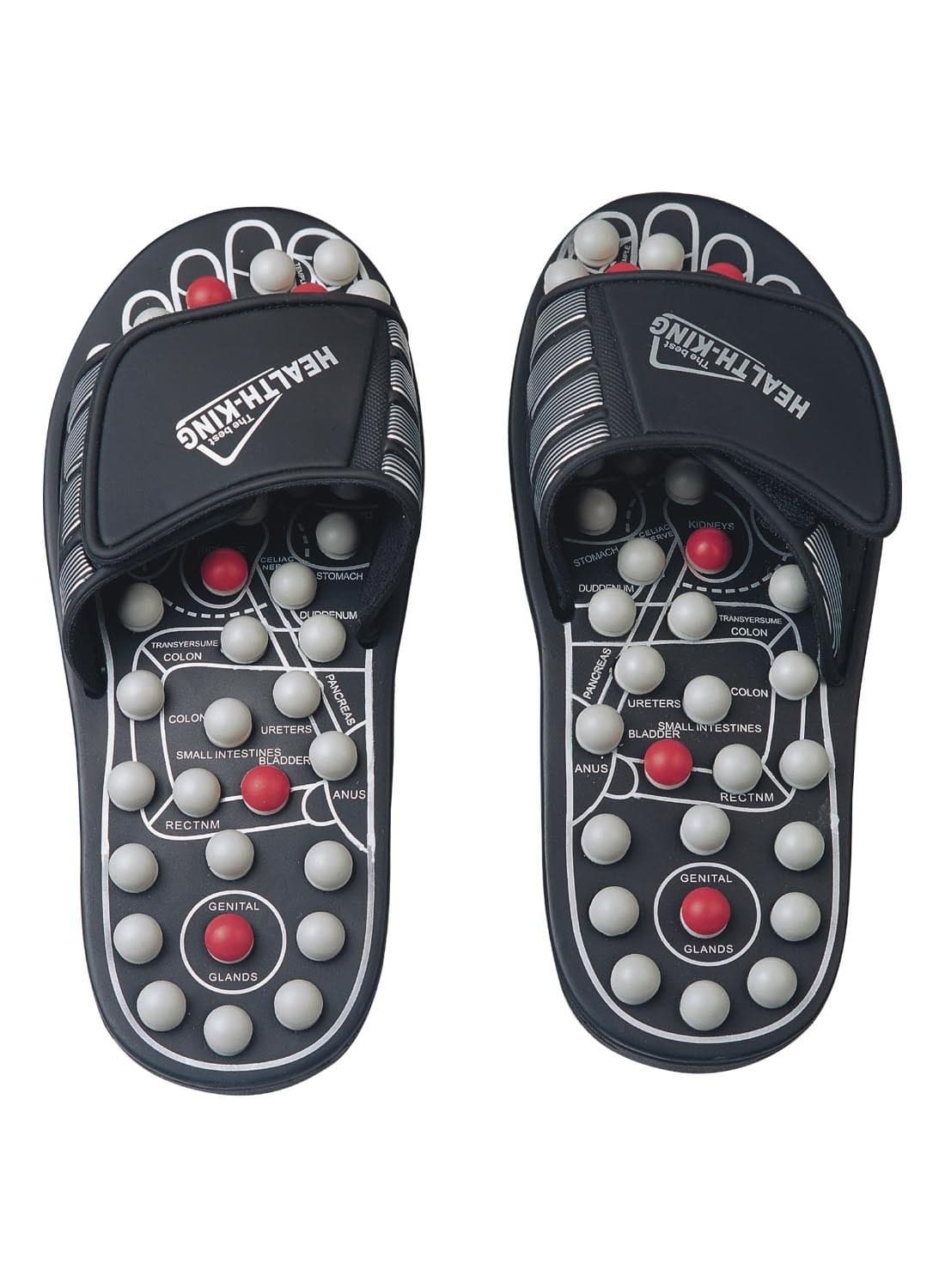 Foot Massage Slipper Black