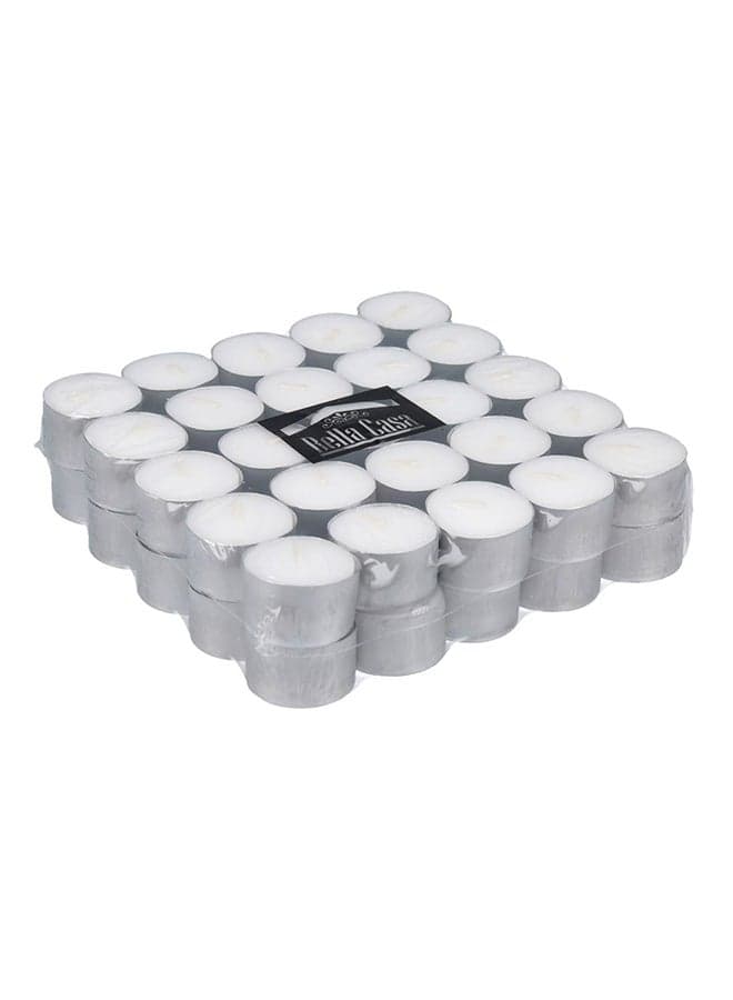 50-Piece Tealight Candles Ivory
