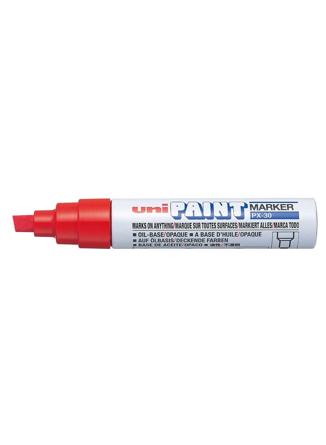 Chisel Tip Paint Marker Red