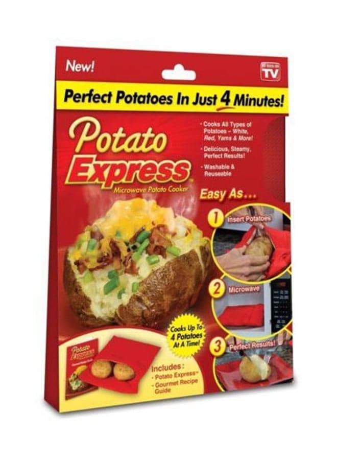 Potato Express Microwave Bag Red standard
