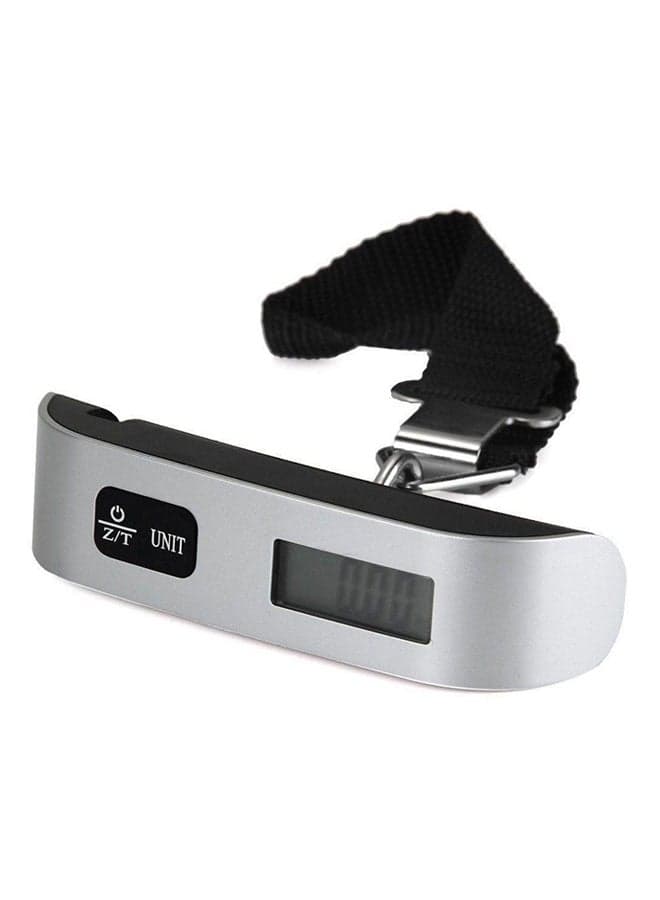Digital Luggage Weighing Scale Silver/Black