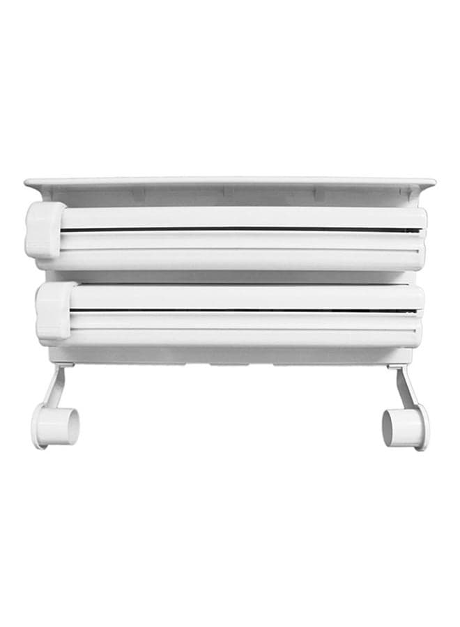 Triple Paper Dispenser White standard
