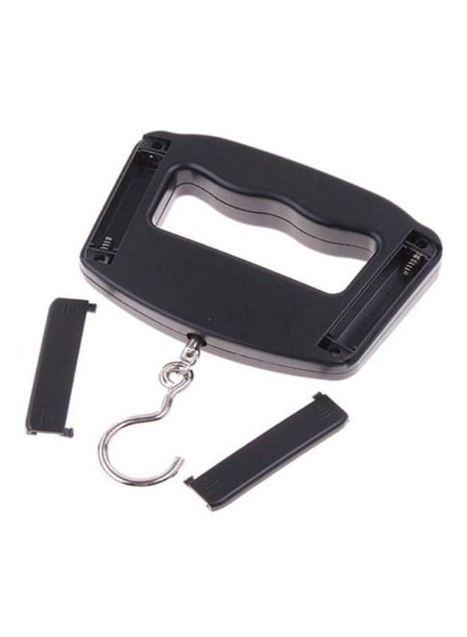 Mini Weighing Hanging Luggage Digital Scale Black 10-30kg