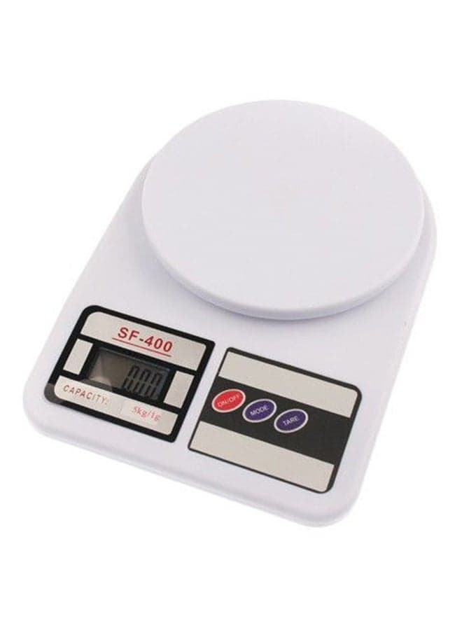 Electronic Kitchen Scale White standard