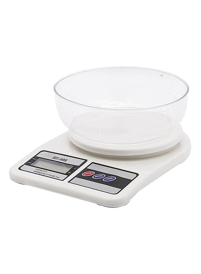 Digital Kitchen Scale White standard
