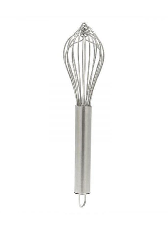 Egg Beater And Whisk Silver 60cm
