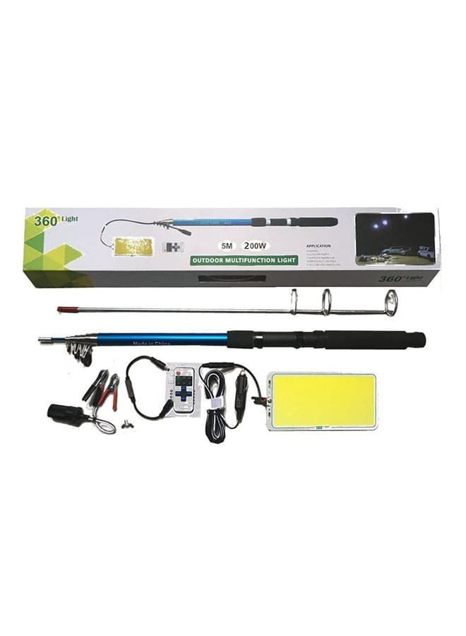 Water Resistant Multi-function Remote Control LED Light 200 W
