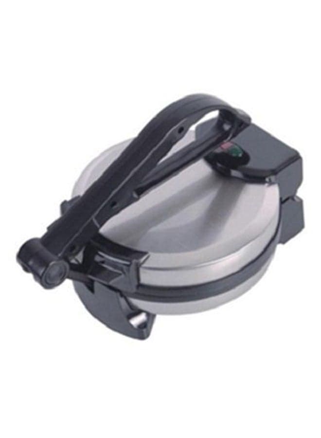 Non-Stick Roti And Tortilla Maker 1500W 2724286512153 Silver/Black