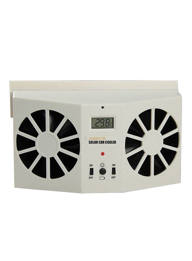 Solar Powered Car Cool Cooler Fan