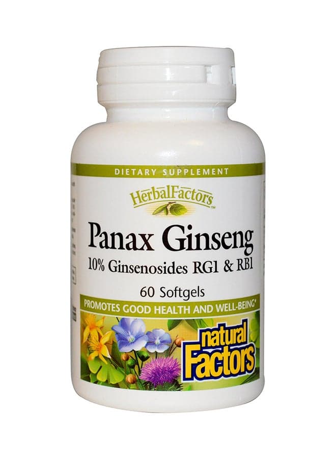 Panax Ginseng 60 Softgels