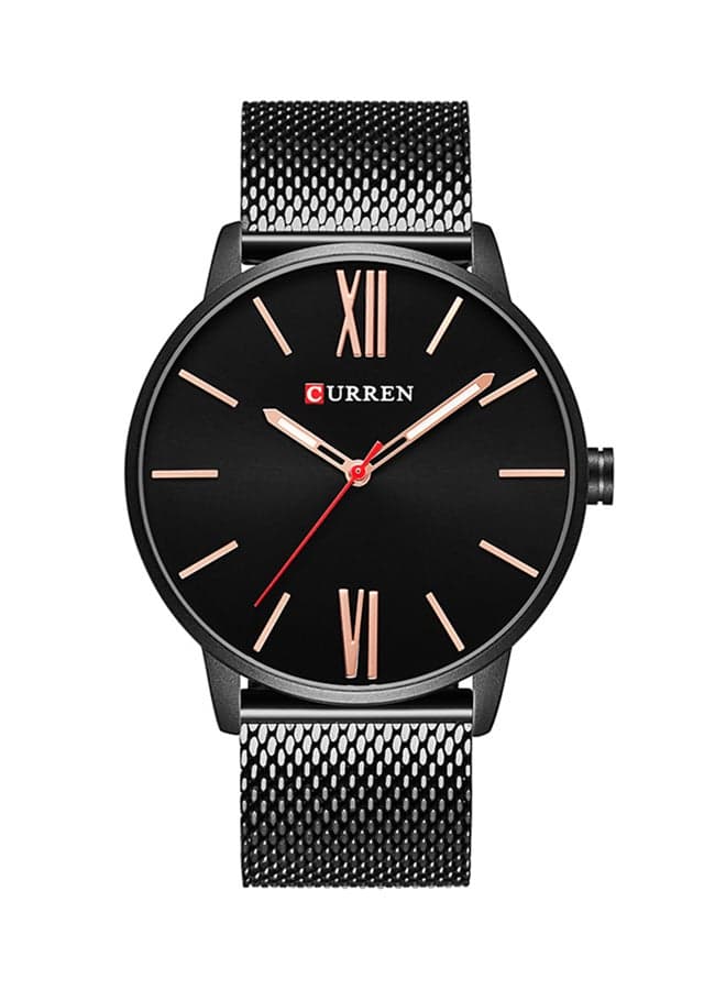 Men's Water Resistant Analog Watch 8238HH - 42 mm - Black