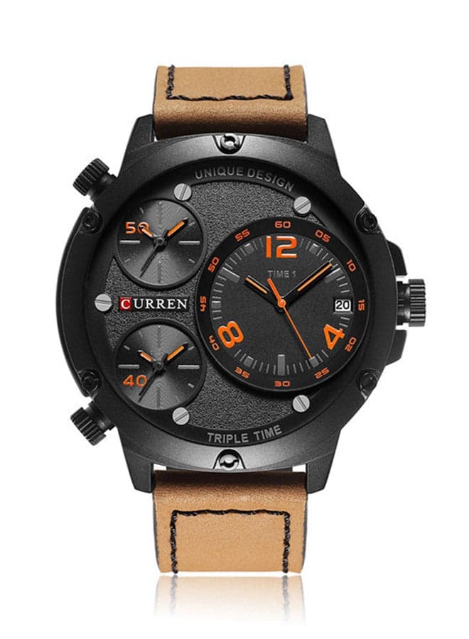 men Water Resistant Analog Watch WT-CU-8262-O2