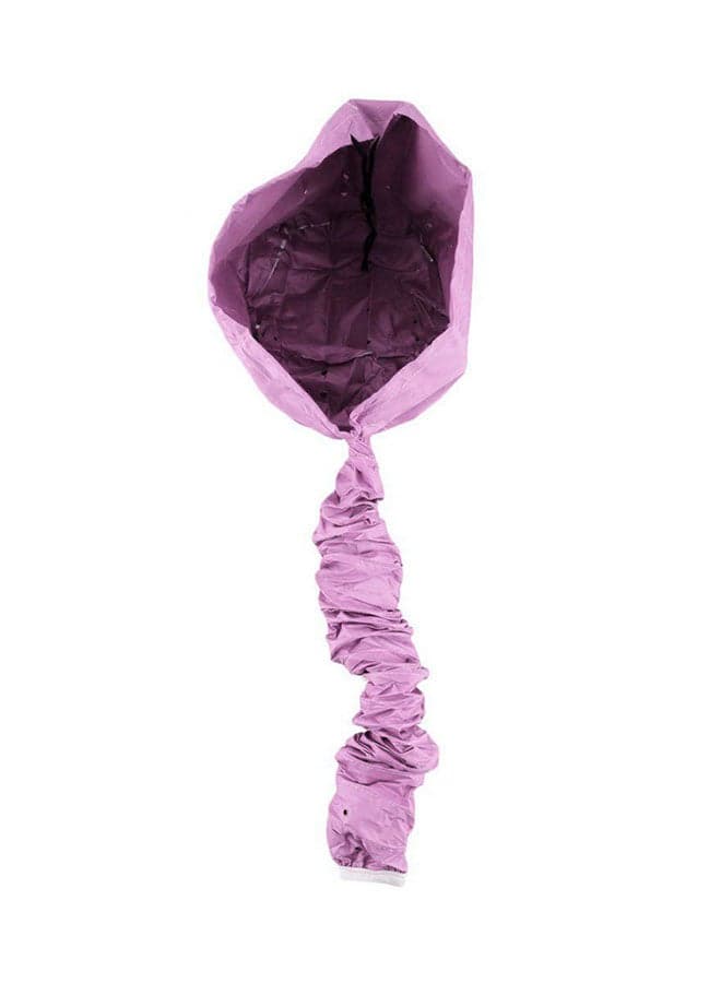 Portable Hair Dryer Bonnet Cap Pink