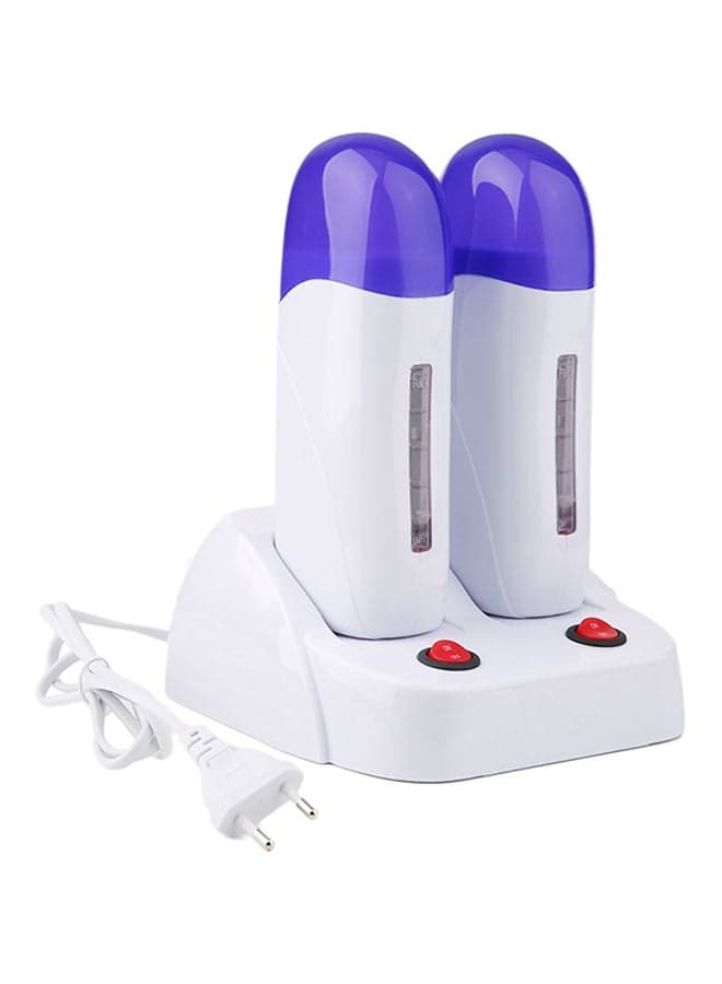 Double Roll Refillable Wax Hair Remover Machine